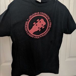 Ukulele rockstar t shirt
